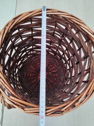 Cesto de mimbre