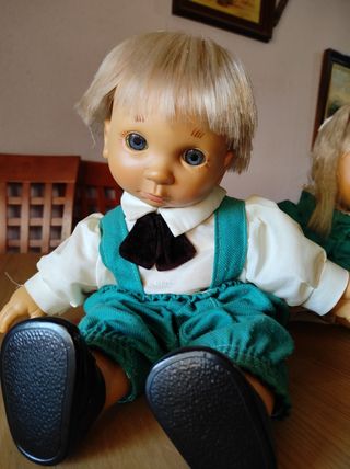 Coppia di bambole spagnole D'anton Jos del 1990