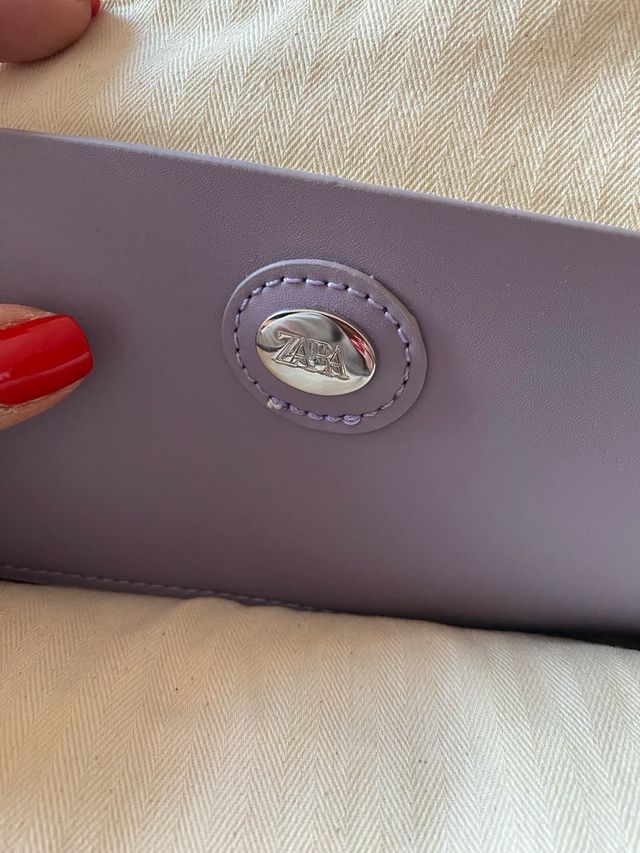 Bolso Zara con abalorios