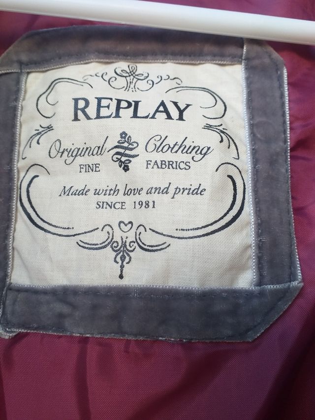 Abrigo marca Replay