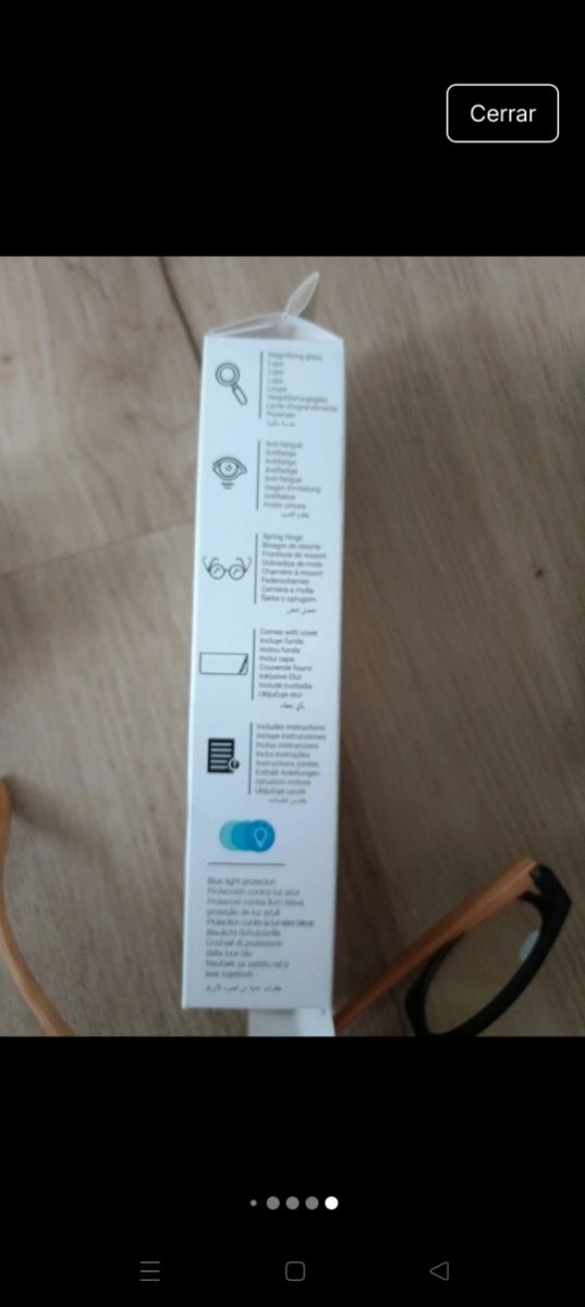 Gafas homologadas más 1pra lente d lectu