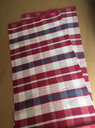 Dos Alfombras de Ikea/ gruesas/10 eu c/u