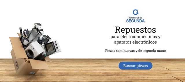 Piezas electrodomésticos segunda mano