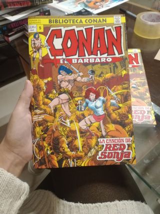 Biblioteca Conan Conan El Barbaro 5 1973 - Roy Thomas - Pani