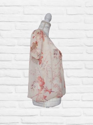 Blusa estilo romantico Zara Talla M