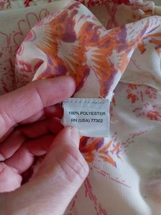 Blusa estilo romantico Zara Talla M