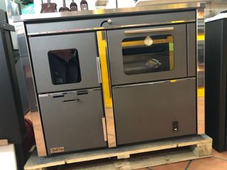 COCINA CALEFACTORA A LEÑA 34KW