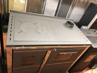 COCINA CALEFACTORA A LEÑA 34KW