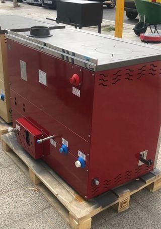 COCINA CALEFACTORA A LEÑA 34KW