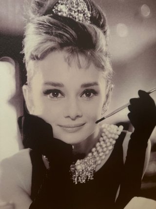 Lienzo de Audrey hepburn