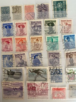 Sellos de Austria desde 1900