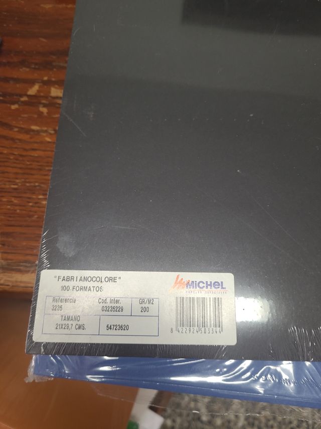 Paquetes de cartulina, michel unidad  12 eur