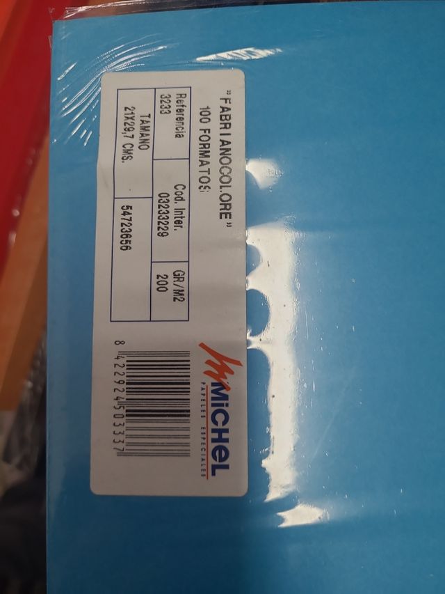 Paquetes de cartulina, michel unidad  12 eur