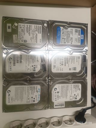 Lote Disco duro 500Gb. SATA