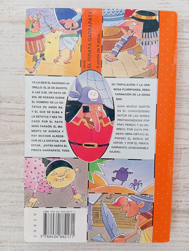 El pirata Garrapata llega a pie al templo de Abu Simbel (El Pirata Garrapata/ Tick the Pirate) (Spanish Edition)