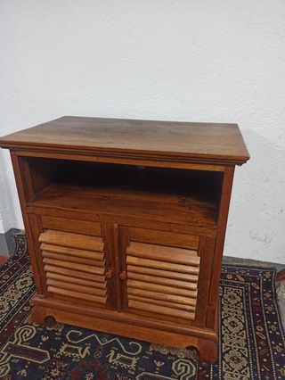 Mueble aparador madera de teca estilo colonial