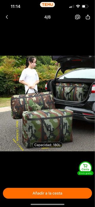 Bolsa de mudanza o para meter fundas nordicos... 