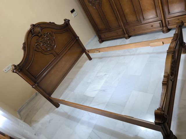 Dormitorio de madera