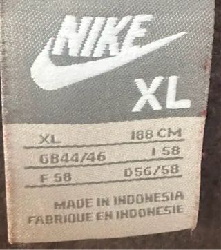 Felpa Nike tg.XL. cotone.