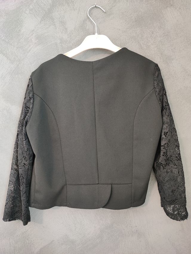 Giacchino con maniche trasparenti S