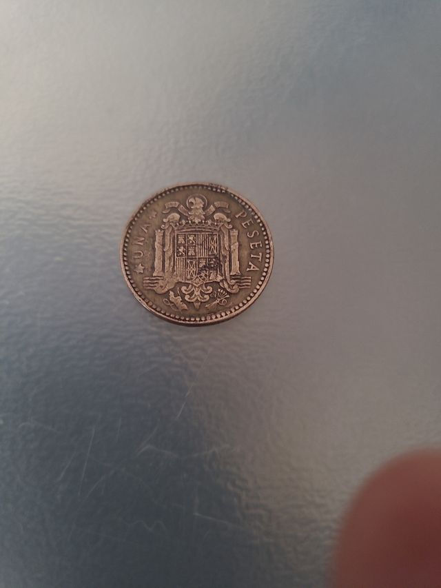 Moneta 1 peseta Spagna