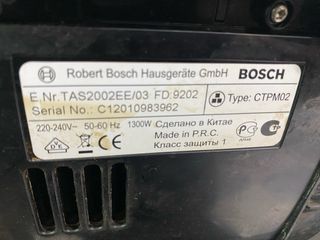 Cafetera bosch tassimo