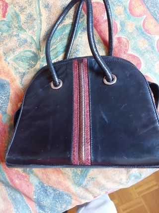 Bolso de piel vintage 
