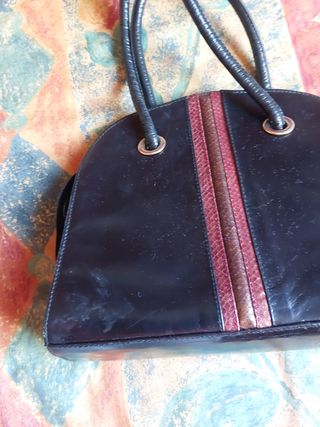 Bolso de piel vintage 