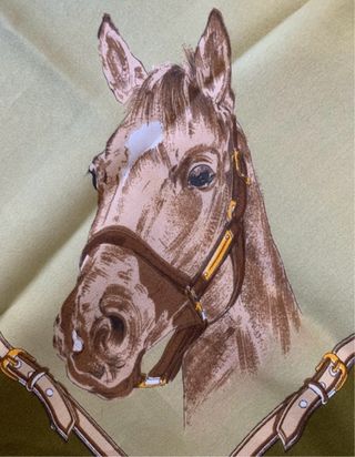 Foulard vintage Italy Prova. Cavalli