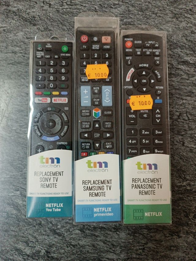 Mandos distancia televisión compatible