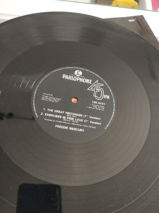 Freddie Mercury The Great Pretender 12" Queen