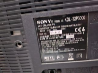 TV LCD Sony Bravia P3000 HD 32"