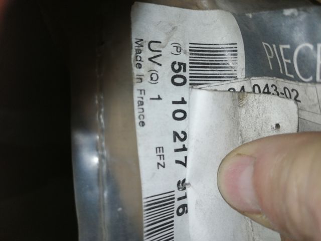 Mano contacto Renault