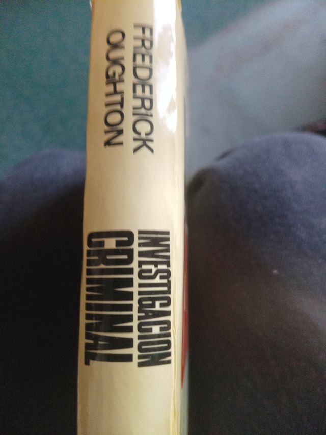 Libro antiguo, INVESTIGACIÓN CRIMINAL