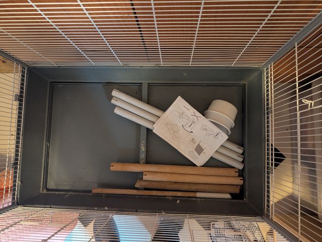 Jaula o Pajarera grande