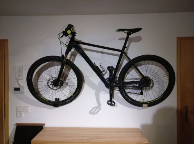 Soporte de pared para bicicleta 