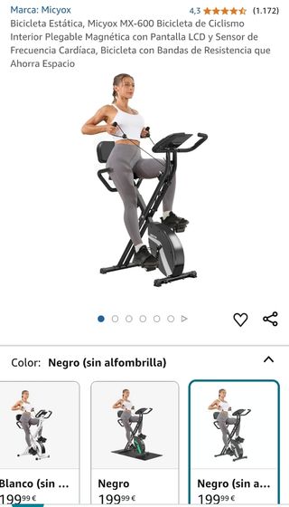 Bicicleta estática plegable MICYOX