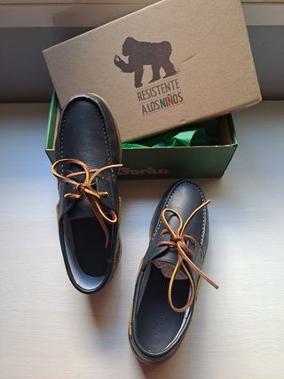 Zapatos de vestir mocasín-naútico para  niño