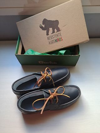 Zapatos de vestir mocasín-naútico para  niño