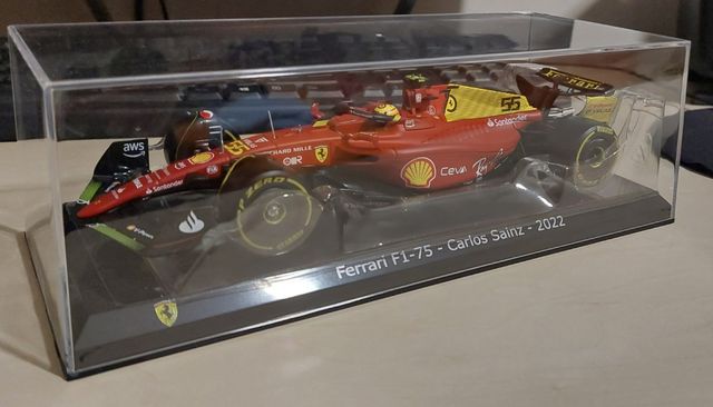 Modellino bburago f1 75 monza C. Sainz