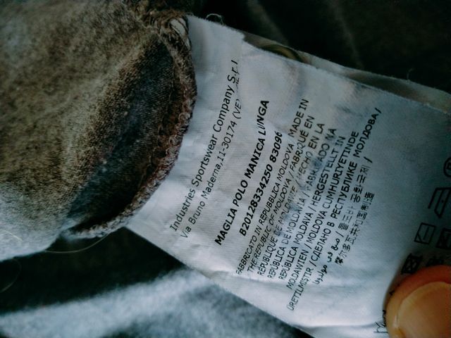 Maglia uomo 3xl grigia Henry Cotton's