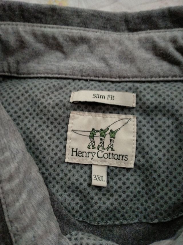 Maglia uomo 3xl grigia Henry Cotton's
