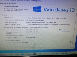Pc de sobremesa rápido o computadora