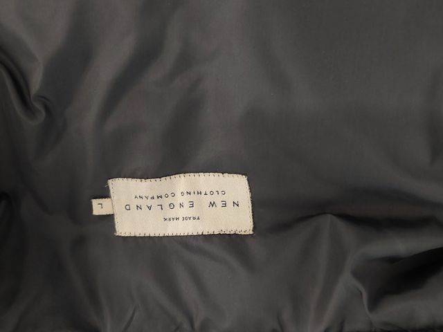 Piumino smanicato New England