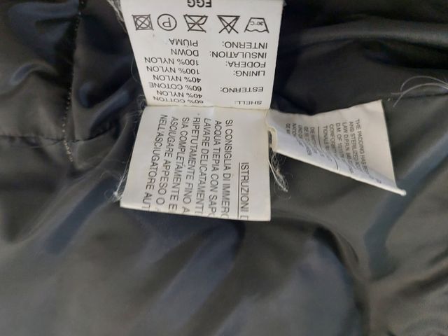 Piumino smanicato New England