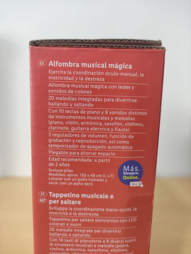 🎵 Alfombra musical mágica