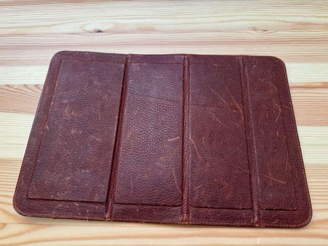 Funda de piel DECODED alta calidad para iPad