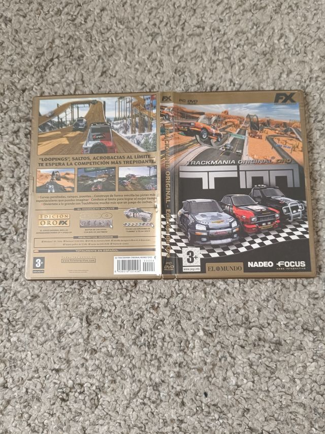 *P.Neg* rackmania Original Oro PAL España ES Comp.