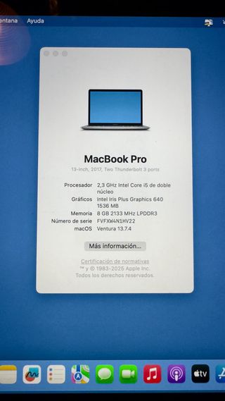 Mac book pro 256
