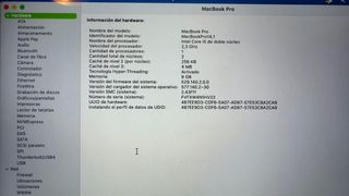 Mac book pro 256